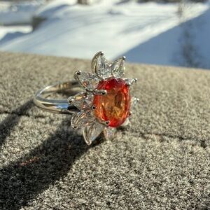 3/$100 Sunset Orange Ring size 6